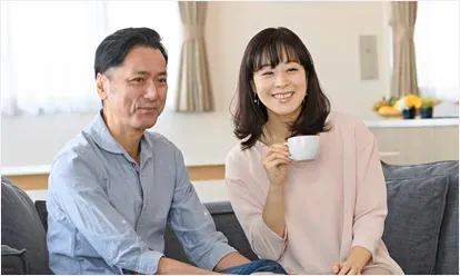 イメージ:40代くらいの夫婦