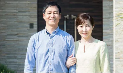 イメージ:30代くらいの夫婦