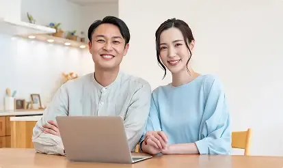イメージ:30代くらいの夫婦