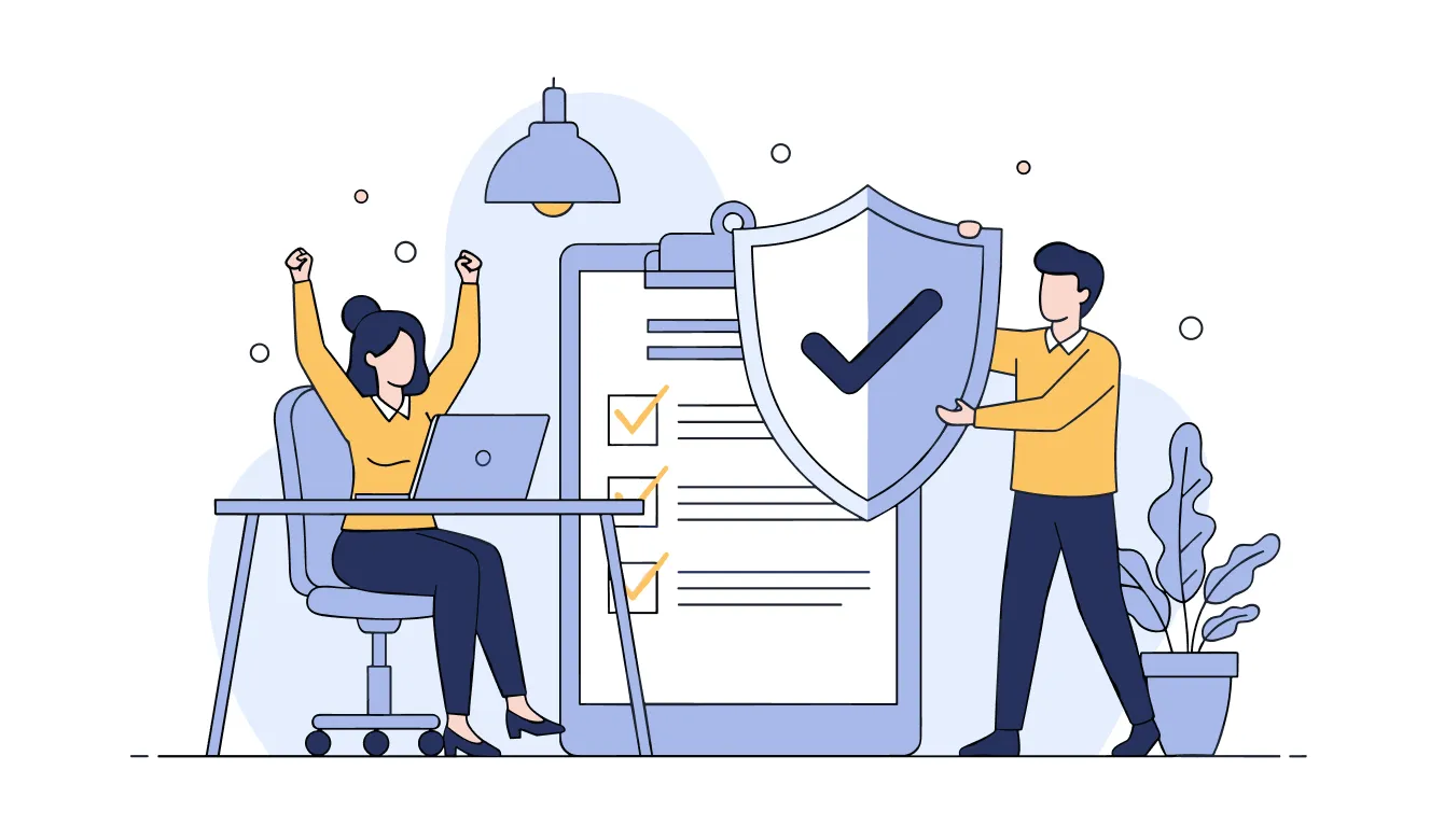 ���f�ؖ����ɂ�铙���̕ی���ے����鏂�ƁA�`�F�b�N���X�g�̑O�ŕی��葱���̊�������Ԓj���̃C���X�g