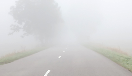 イラスト：霧はいつ、どんなところで発生しやすいの？